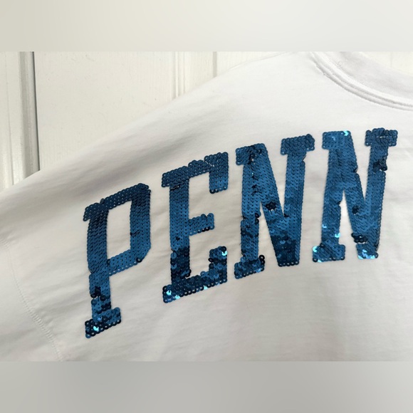 Victoria’s Secret PINK & 5th & Ocean Penn State Sequin Shirt - Picture 5 of 7